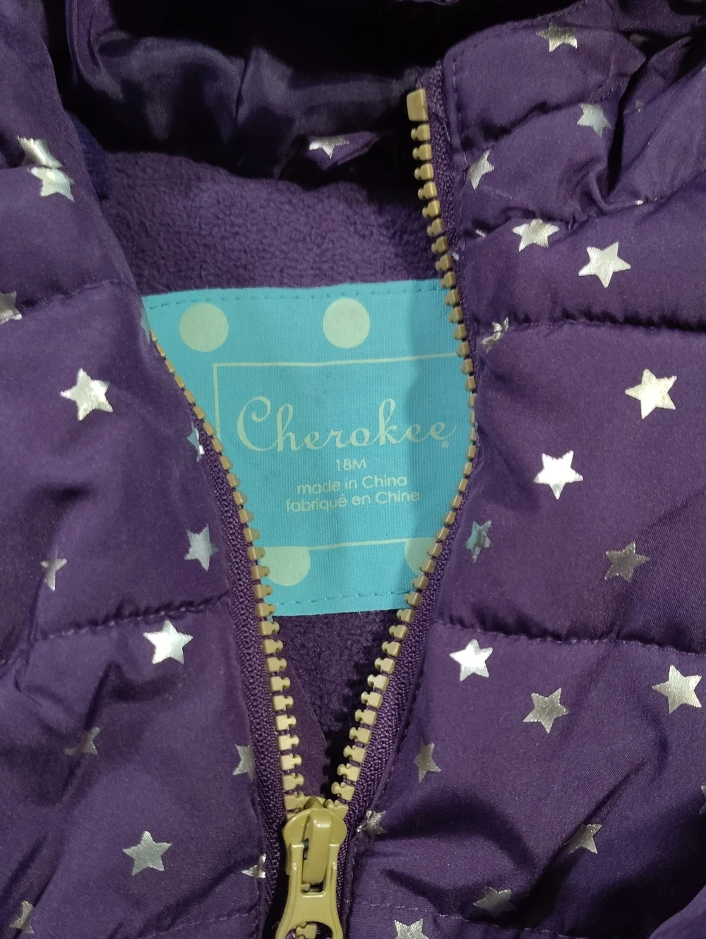 18m Jacket $25